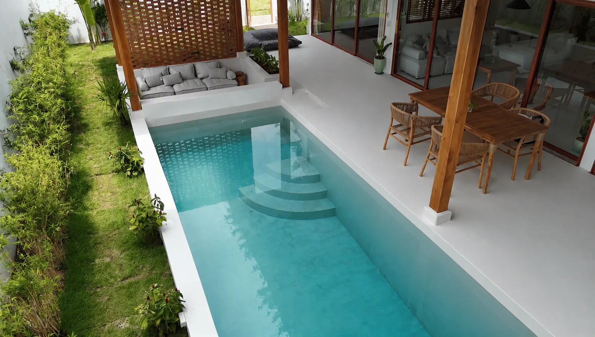 Two-bedroom pool villa